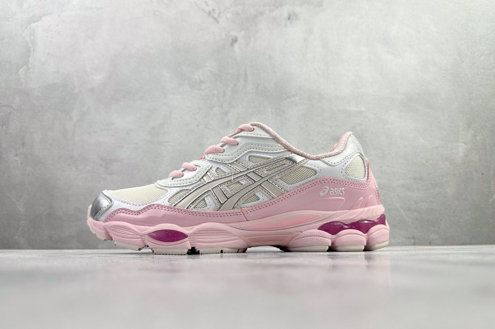 KICKI YANG ZHANG x Asics GEL-NYC silver pink 1203A571-100