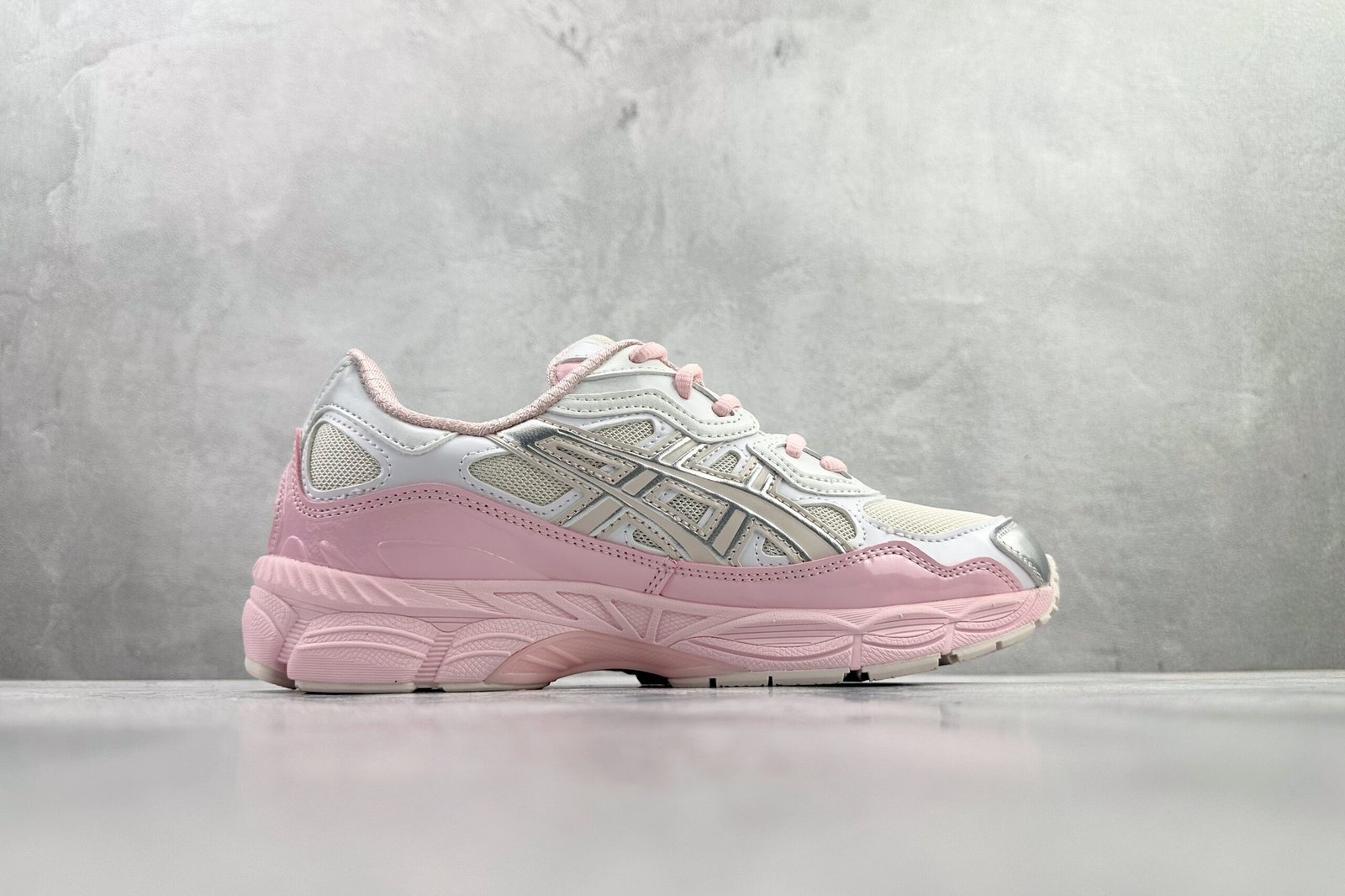 KICKI YANG ZHANG x Asics GEL-NYC silver pink 1203A571-100 - Image 2