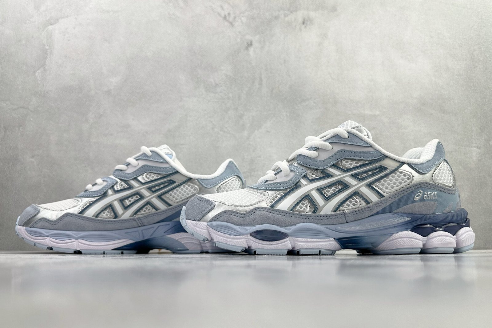 ASICS GEL-NYC White Blue 1203A 975 100 - Image 5