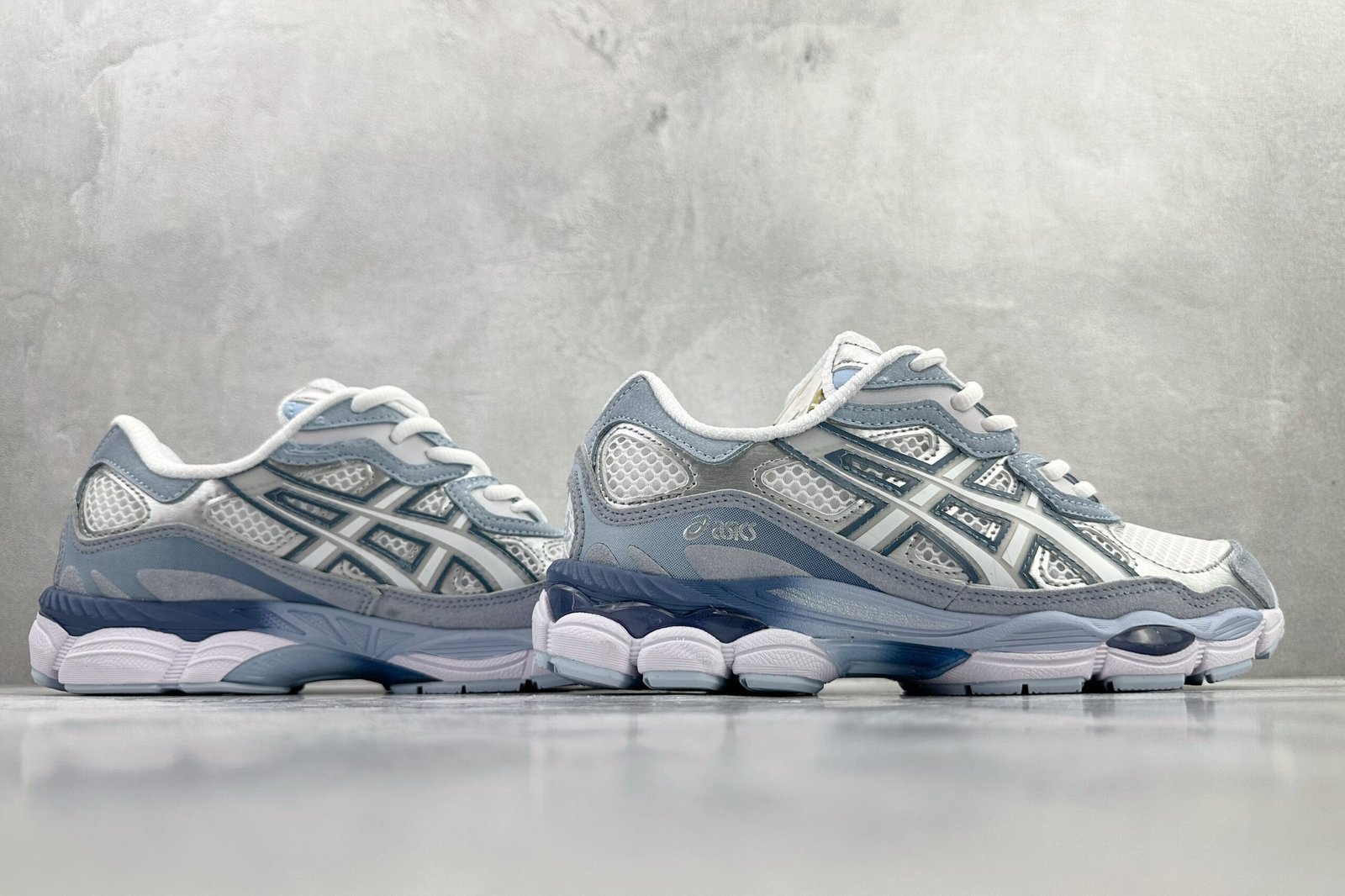ASICS GEL-NYC White Blue 1203A 975 100 - Image 6